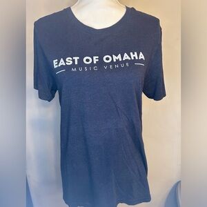 Men’s East of Omaha Music Venue Tshirt - Sz M